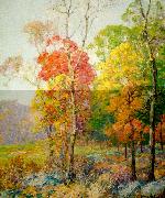 Maurice Braun Autumn in New England Germany oil painting artist